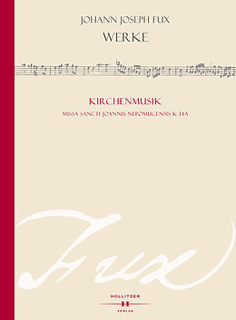 Fester Einband Missa S. Joannis Nepomucensis K 34a von Ramona Hocker, Rainer J. Schwob