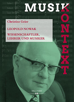 Fester Einband Leopold Nowak von Christine Geier