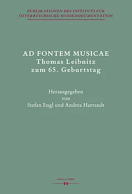 E-Book (pdf) AD FONTEM MUSICAE von 
