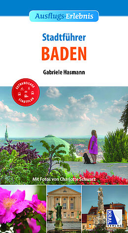 Kartonierter Einband Stadtführer Baden von Gabriele Hasmann