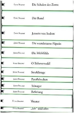 Fester Einband Werkausgabe Ernst Brauner Box. 12 Bände von Ernst Brauner