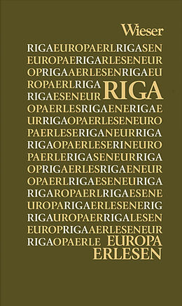 Fester Einband Europa Erlesen Riga von 