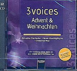 Audio CD (CD/SACD) 3 voices Advent & Weihnachten, Doppel-CD von Lorenz Maierhofer