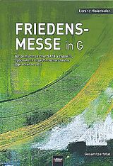 Lorenz Maierhofer Notenblätter Friedensmesse in G