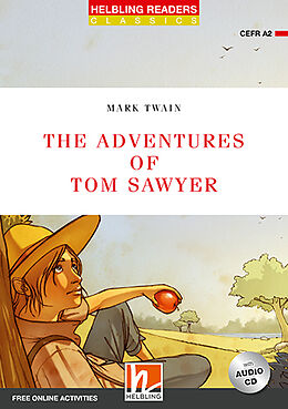 Kartonierter Einband (Kt) Helbling Readers Red Series, Level 3 / The Adventures of Tom Sawyer, m. 1 Audio-CD von Mark Twain