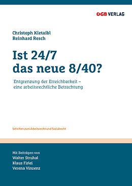 Kartonierter Einband Ist 24/7 das neue 8/40? von Thomas Dullinger, Monika Drs, Peter Schöffmann