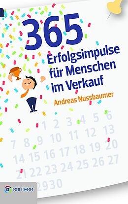 Fester Einband 365 Erfolgsimpulse für Menschen im Verkauf von Andreas Nussbaumer