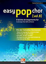  Notenblätter Easy Pop Chor Band 8 - Hits der Comedian Harmonists