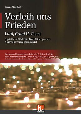 Lorenz Maierhofer Notenblätter Verleih uns Frieden/Lord, Grant Us Peace
