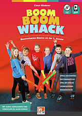 Kartoniert Boom Boom Whack, Heft inkl. Audio-CD + App von Elmar Rinderer