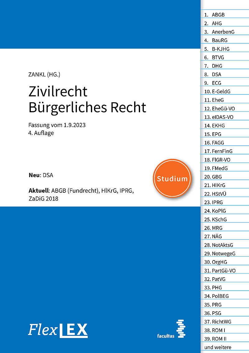 FlexLex Zivilrecht | Bürgerliches RechtStudium