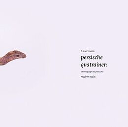 Kartonierter Einband persische qvatrainen von H.C. Artmann
