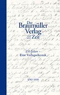 E-Book (epub) Der Braumüller Verlag und seine Zeit von Bernd Schuchter