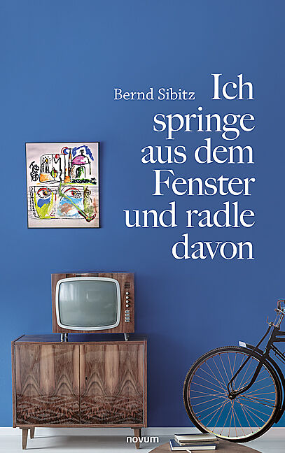 Ich springe aus dem Fenster und radle davon