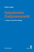 E-Book (pdf) Europäisches Zivilprozessrecht von Peter G. Mayr