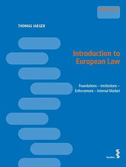 E-Book (pdf) Introduction to European Law von Thomas Jaeger