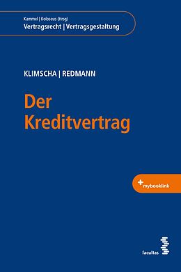 E-Book (pdf) Der Kreditvertrag von Florian Klimscha, Carmen Redmann