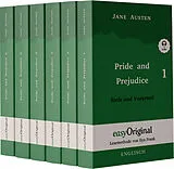 Fester Einband Pride and Prejudice / Stolz und Vorurteil - 6 Teile Softcover - (Buch +MP3 Audio-CD) - Lesemethode von Ilya Frank - Zweisprachige Ausgabe Englisch-Deutsch von Jane Austen