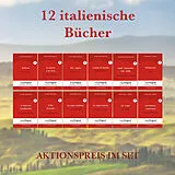 Fester Einband 12 italienische Bücher (Bücher + Audio-Online) - Lesemethode von Ilya Frank von Luigi Pirandello, Giovanni Verga, Federigo Tozzi