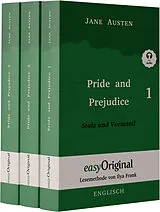 Kartonierter Einband (Kt) Pride and Prejudice / Stolz und Vorurteil - Teile 1-3 Softcover (Buch + Audio-Online) - Lesemethode von Ilya Frank - Zweisprachige Ausgabe Englisch-Deutsch von Jane Austen
