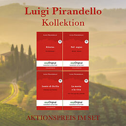 Kartonierter Einband Luigi Pirandello Kollektion (Bücher + 4 Audio-CDs) - Lesemethode von Ilya Frank von Luigi Pirandello