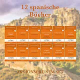 Fester Einband 12 spanische Bücher (Bücher + 12 Audio-CDs) - Lesemethode von Ilya Frank von Cuentos, Gustavo Adolfo Bécquer, Federico García Lorca