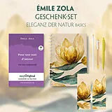Fester Einband Émile Zola Geschenkset (mit Audio-Online) + Eleganz der Natur Schreibset Basics von Émile Zola