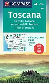 (Land)Karte Toscana 1:50 000 von 