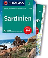 Kartonierter Einband KOMPASS Wanderführer Sardinien, 75 Touren mit Extra-Tourenkarte von Gerhard Stummvoll, Astrid Sturm