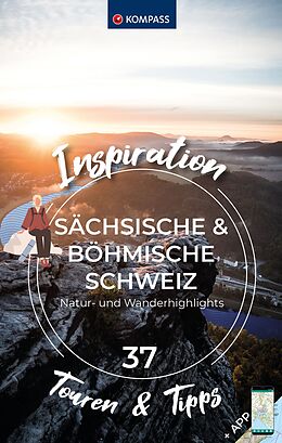 Kartonierter Einband KOMPASS Inspiration Sächsische Schweiz &amp; Böhmische Schweiz von 