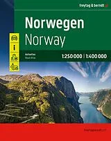 Spiralbindung freytag & berndt Autoatlas Norwegen 1:250.000 von 