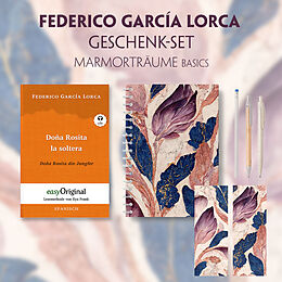  Doña Rosita la soltera Geschenkset (Buch mit Audio-Online) + Marmorträume Basics von Federico García Lorca