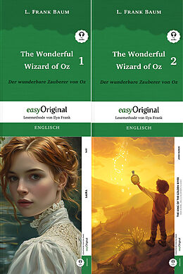  Englisch für Einsteiger (4 Bücher + Audio-Online) - Frank-Lesemethode - Kommentierte zweisprachige Ausgabe Englisch-Deutsch von L. Frank Baum, John Ruskin, Hector Hugh Munro (Saki)