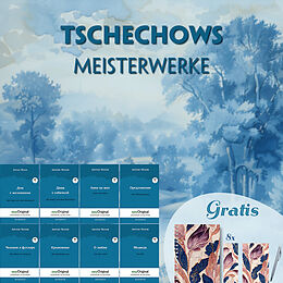  Tschechows Meisterwerke (8 Bücher + Audio-Online + exklusive Extras) - Frank-Lesemethode von Anton Pawlowitsch Tschechow
