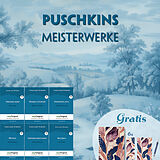  Puschkins Meisterwerke (6 Bücher + Audio-Online + exklusive Extras) - Frank-Lesemethode von Alexander Puschkin
