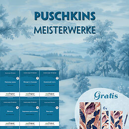  Puschkins Meisterwerke (6 Bücher + Audio-Online + exklusive Extras) - Frank-Lesemethode von Alexander Puschkin