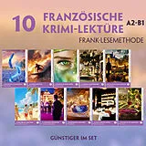 Kartonierter Einband 10 Französische Krimi-Lektüre A2-B1 (10 Bücher + Audio-Online) von Louise Delaunay