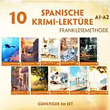 Kartonierter Einband 10 Spanische Krimi-Lektüre A1-A2 (10 Bücher + Audio-Online) von Elena Vallejo