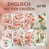 Fester Einband Englisch mit den Großen A2-B2 (8 Hardcover+ Audio-CDs) von Jane Austen, Charles Dickens, Lewis Carroll