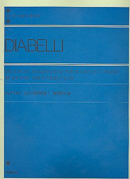 Anton Diabelli Notenblätter Melodische Übungsstücke op.149