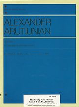 Alexander Arutjunjan Notenblätter FESTIVE