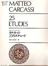 Matteo Carcassi Notenblätter 25 Etudes op.60