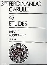 Ferdinando Carulli Notenblätter 45 Etüden