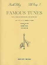  Notenblätter Famous Tunes for 2 descant