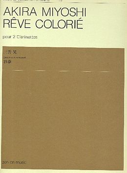 Akira Miyoshi Notenblätter Reve colore pour