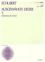 Franz Schubert Notenblätter Ausgewählte Lieder Band 1