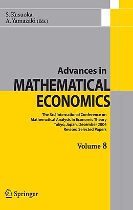 eBook (pdf) Advances in Mathematical Economics Volume 8 de 