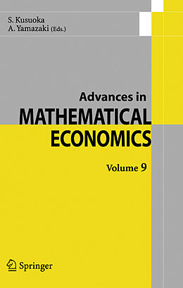 Livre Relié Advances in Mathematical Economics Volume 9 de 