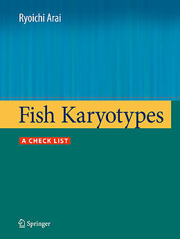 Livre Relié Fish Karyotypes de Ryoichi Arai