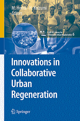 Couverture cartonnée Innovations in Collaborative Urban Regeneration de 